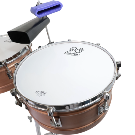 Timbaleta 14x15xH6.5'' deluxe copper Tumbao-2
