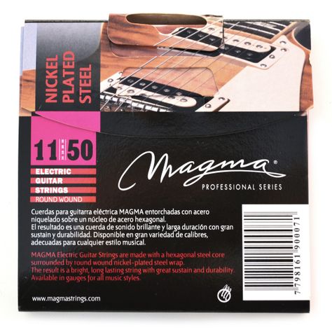 Set Cuerdas Guitarra Eléctrica  GE160N Magma-1
