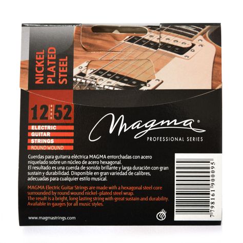 Set Cuerdas Guitarra Eléctrica  GE170N Magma-1