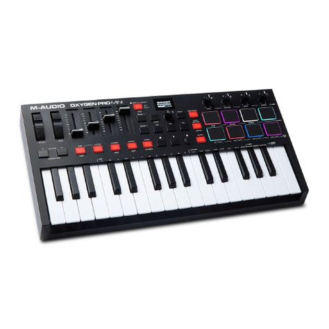 Controlador Midi Oxygen Pro Mini M-Audio-2