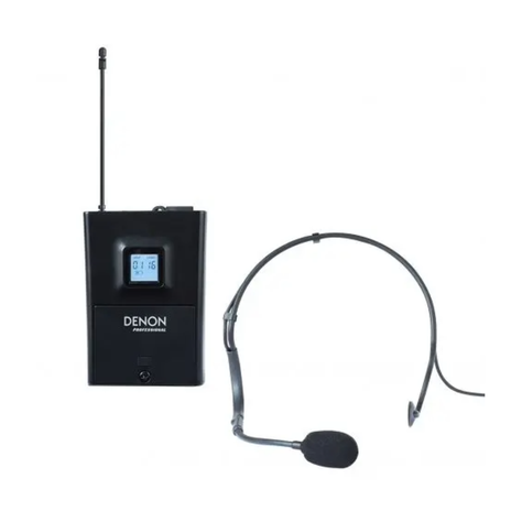 Micrófono Inalámbrico Headset Fitness Pack - Denon-1