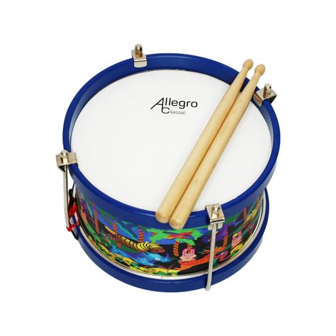 Tamborín Para Niños 8'' Diseño Jungla ALL-TK-E Allegro-0