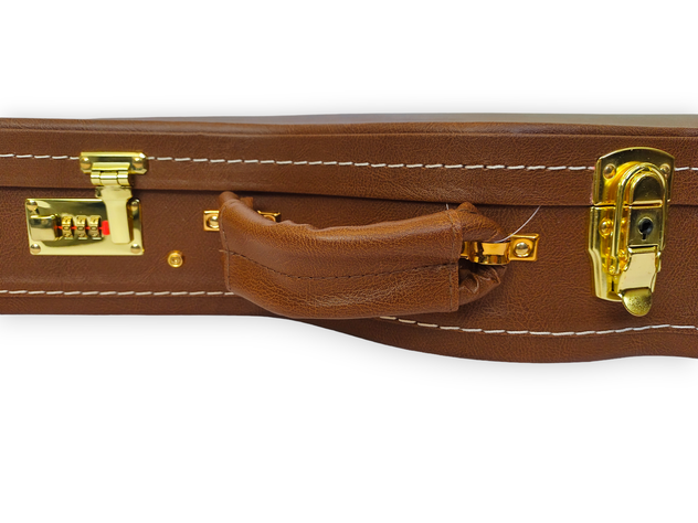 Case Music Bags para Guitarra Eléctrica Les Paul Café MUB-11EG-3