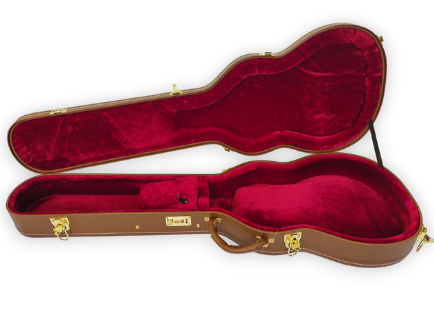 Case Music Bags para Guitarra Eléctrica Les Paul Café MUB-11EG-4