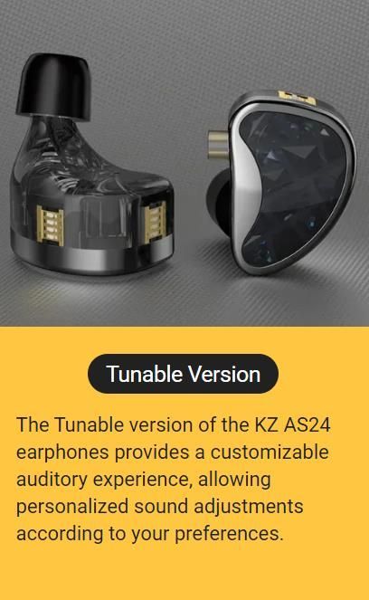 KZ Audífono AS24-SWITCH-2