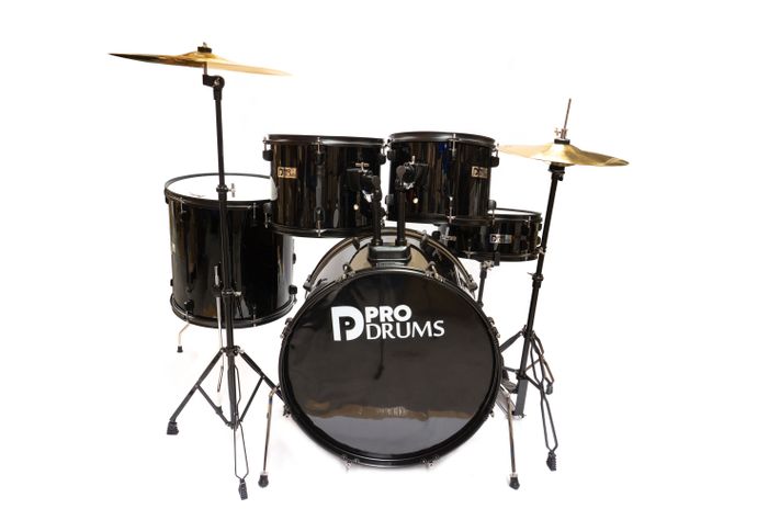 Batería Pro Drums Prd04-Bk-0