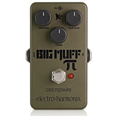 Pedal Dist&Fuzz Green Russian Big Muff PI Electro Harmonix-0