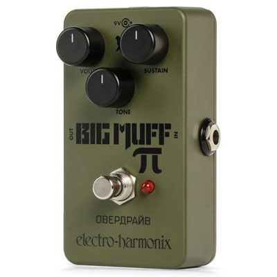 Pedal Dist&Fuzz Green Russian Big Muff PI Electro Harmonix-1