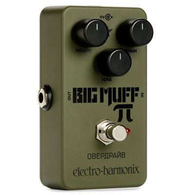 Pedal Dist&Fuzz Green Russian Big Muff PI Electro Harmonix-2