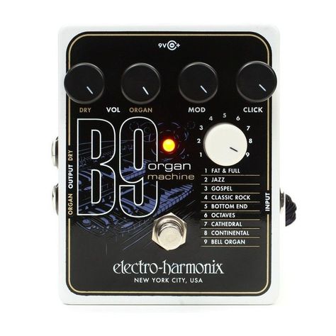 Pedal Organ Machine B9 Electro Harmonix-1