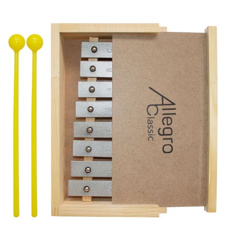 Metalófono Diatónico 8 Tonos All8Ag-1
