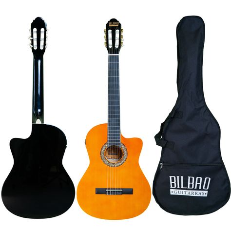 Guitarra Electroacústica Bilbao BIL-600CE-NT + Funda-0