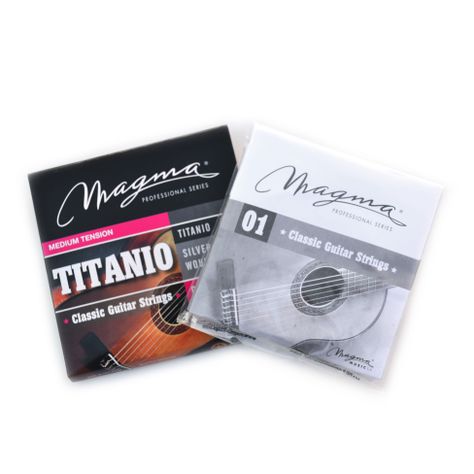 Set Cuerdas Guitarra Clásica Titanio GC110T Magma-2