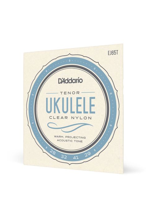 Set de cuerdas Ukelele Tenor Clear EJ65T Daddario-1