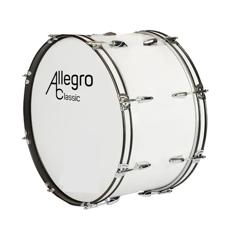 Bombo De Marcha Allegro All2210-0