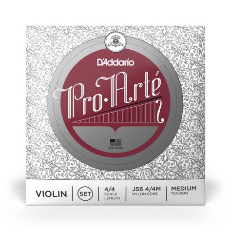 Set cuerdas Violín Proarte 4/4 Med J56 4/4M Daddario-1