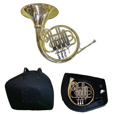 Corno Francés Dorado Allegro 4 Llaves Bb All7752L-2