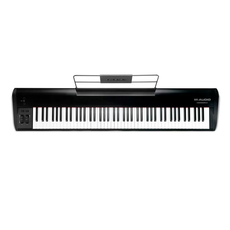 Controlador Midi 88 Teclas Hammer 88 M-Audio-2