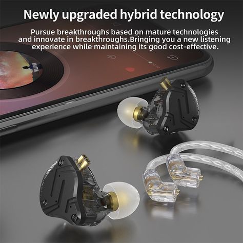 KZ Audífono ZS10 PRO X-MIC-2