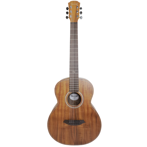 Guitarra Travel Mahori MahN-3604Eq + Funda-0