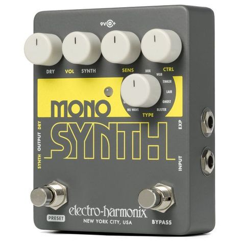 Pedal Sintetizador de Guitarra Mono Synth Electro Harmonix-2