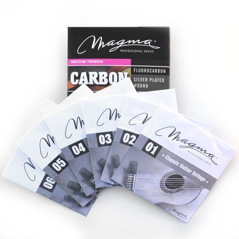 Set Cuerdas Guitarra Clásica Carbon GC110C Magma-3