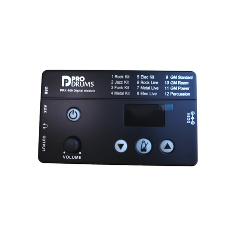 Batería Electrónica PRX-100 ProDrums-1