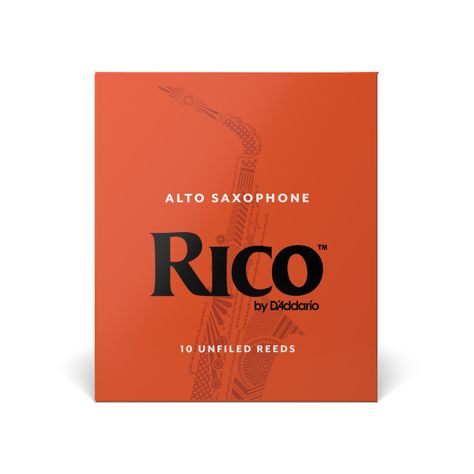 Cañas Saxo Alto 3.5 pack 10 Rico RJA1035 Daddario-1