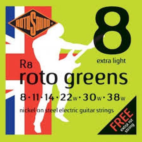 Set Guitarra Eléctrica R8 Rotosound-0
