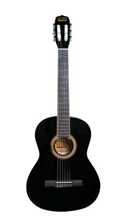Guitarra Clásica Bilbao BIL-44-BK + Funda-1