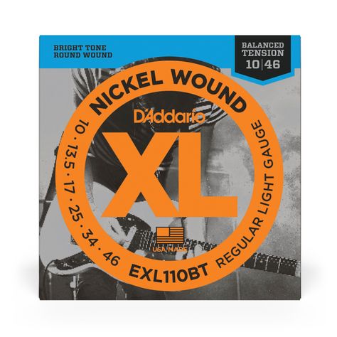 Set de cuerdas Guitarra Eléctrica Bal XL Reg Lite EXL110BT Daddario-1