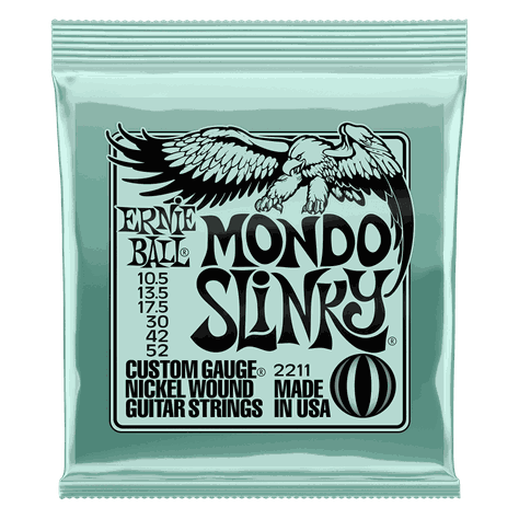 SET DE CUERDAS ERNIE BALL MONDO SLINKY 10.5 – 52-0