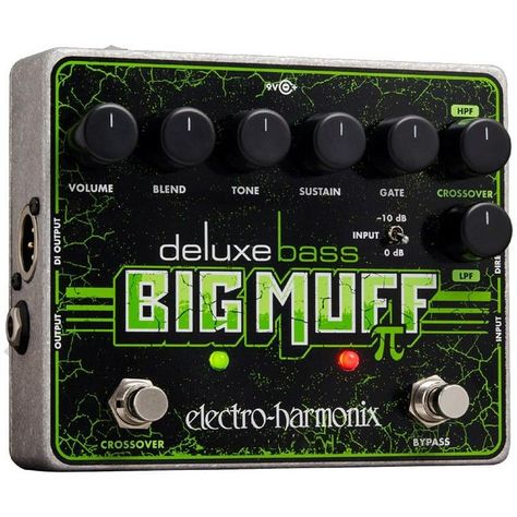 Pedal Para Bajo Deluxe Bass Big Muff Pi Electro Harmonix-0