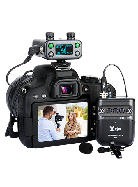 Sistema de Audio Inalámbrico para Video Xvive U5-1