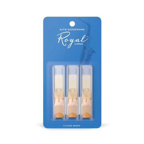 Cañas Saxo Alto 3.0 pack 3 Royal RJB0330 Daddario-0