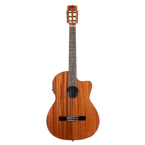 Guitarra Electroacústica Mahogany Thinline Nylon KA-GTR-MTN-E Kala-0