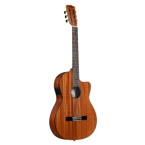 Guitarra Electroacústica Mahogany Thinline Nylon KA-GTR-MTN-E Kala-1