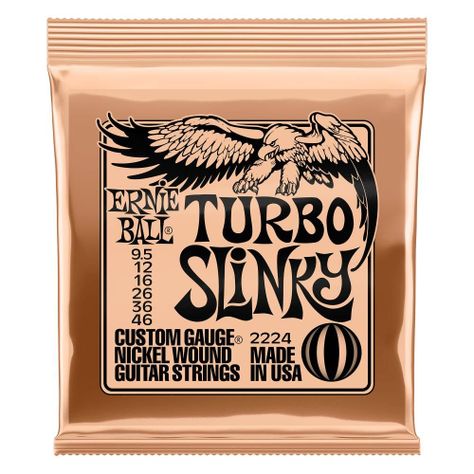 SET DE CUERDAS ERNIE  BALL TURBO SLINKY 9.5 – 46-0