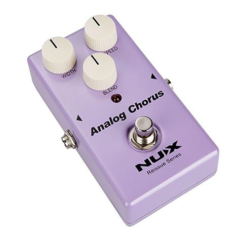 Pedal Efecto Guitarra Analog Chorus Nux-2