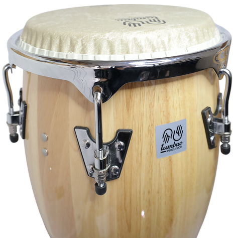 Set conga 11.75 & 12.5 xH30'' natural + stand-1