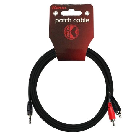 Cable Y Miniplug-2Rca 3M Nickel Plated Ye-364-3-1