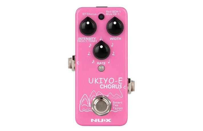Pedal de Efecto Chorus NUX para Guitarra Eléctrica Ukiyo-E NCH-4-0