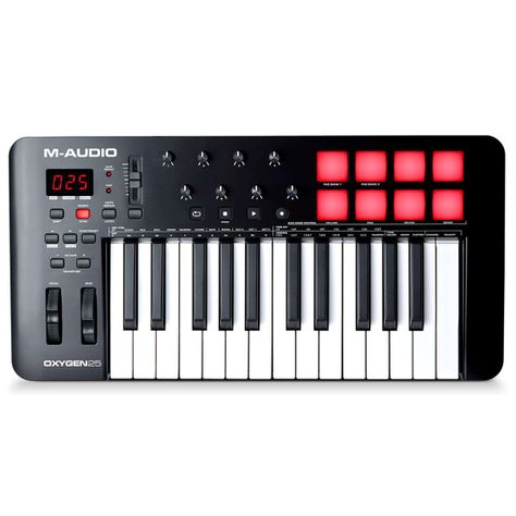 Controlador Midi Oxygen 25 Mkv M-Audio-0
