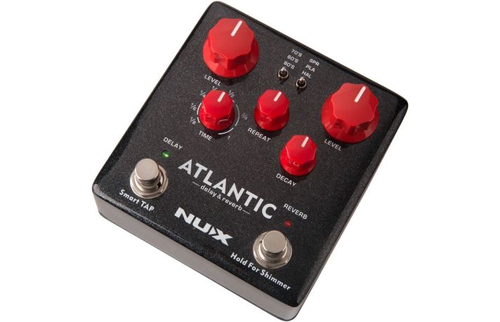 Pedal de Efectos NUX Delay y Reverb Atlantic NDR-5-1