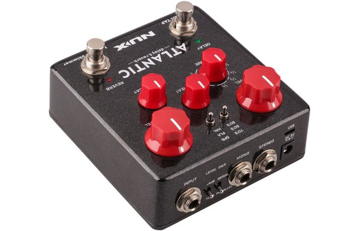 Pedal de Efectos NUX Delay y Reverb Atlantic NDR-5-2
