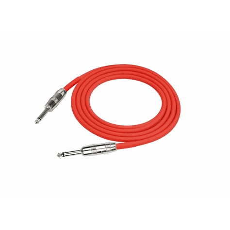 Cable Para Instrumento Rojo Plug Kirlin 6 Metros Ipcv-241-6-0
