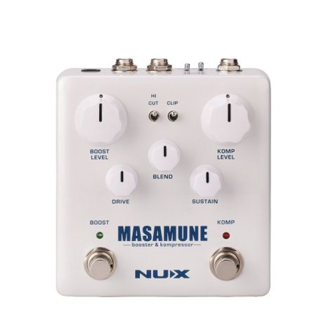 Pedal de Efectos Nux Booster y Compresor Masamune NBK-5-0