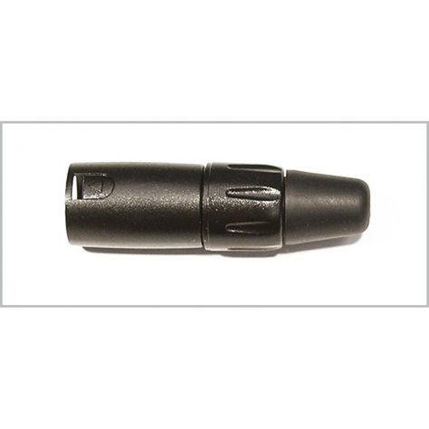 Conector Micrófono Macho Negro X-3215 (2 Unidades)-0