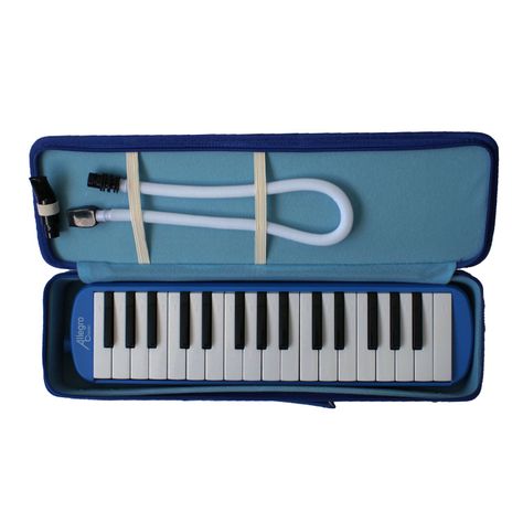 Melódica 32 Notas Allegro Classic Color Azul. All32Bl-D-1