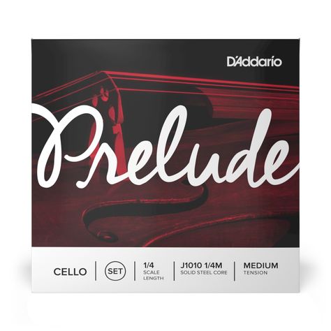 Set cuerdas Cello Prelude 1/4 Med J1010 1/4M Daddario-1